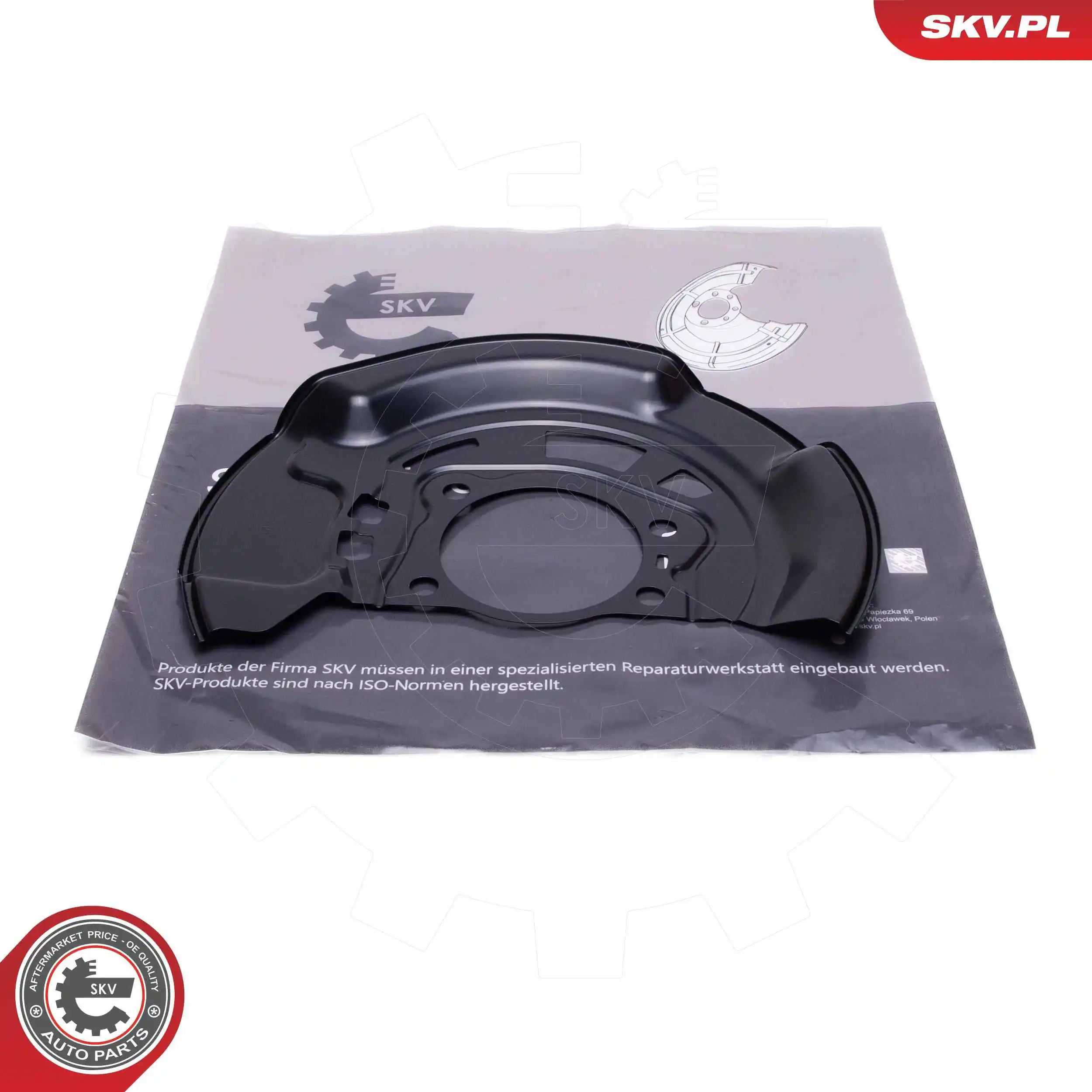 Splash Guard, brake disc